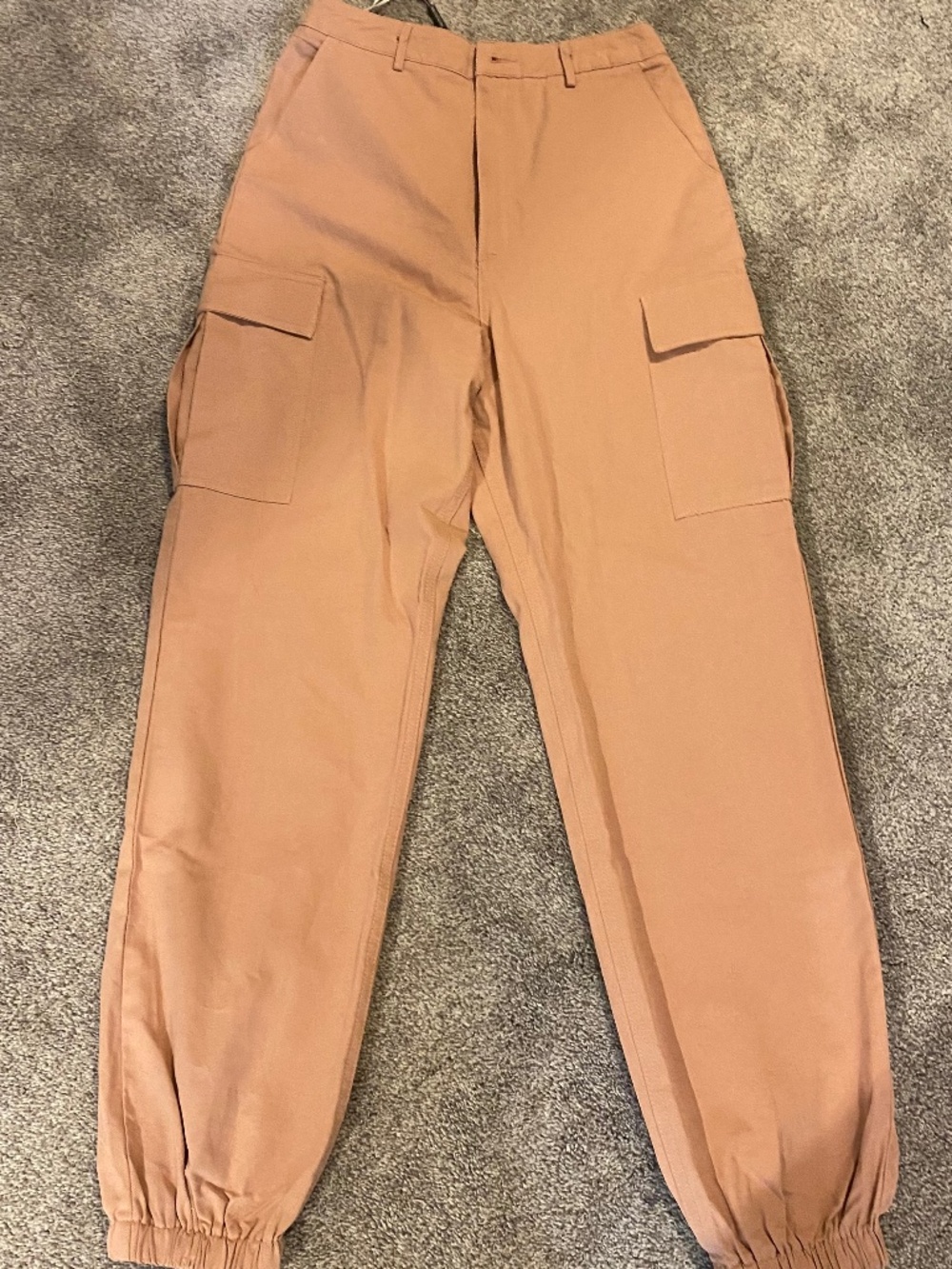 Pretty Little Thing pink cargo pants